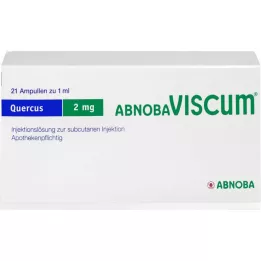 ABNOBAVISCUM Quercus 2 mg ampule, 21 kom