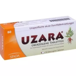 UZARA 40 mg pokrivenih tableta, 50 sati