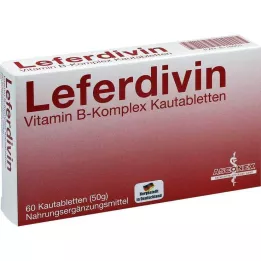LEFERDIVIN Vitamin B Complex tablete za žvakanje, 60 kom