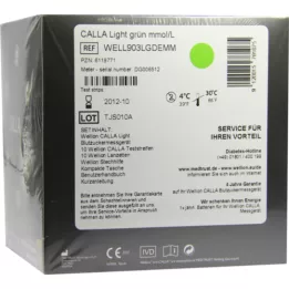 Wellion Calla Light Blood Glucose Meter MMOL / L Green, 1 pcs