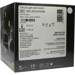 Wellion Calla Light Blood Glucose Meter MMOL / L White, 1 pcs