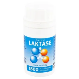 Laktaza 1500 FCC enzim kapsule, 100 kom