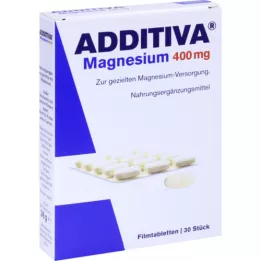 ADDITIVA Magnezij 400 mg tablete prekrivenih filmom, 30 sati
