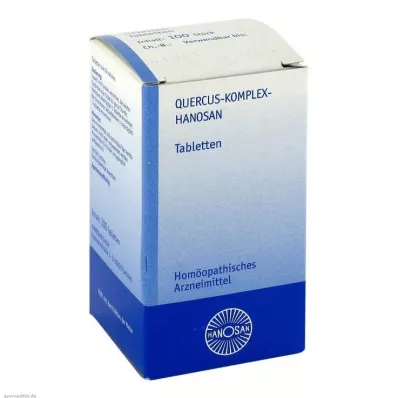QUERCUS KOMPLEX Hanosan tablete, 100 ST QUERCUS KOMPLEX Hanosan tablete, 100 ST