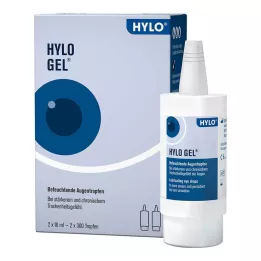 HYLO-GEL Kapi za oči, 2X10 ml