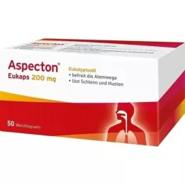 ASPECTON EUKAPS 200 mg mekih kapsula, 50 sati