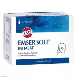 EMSER Sole inhalacijska otopina za nebulizator, 20 kom