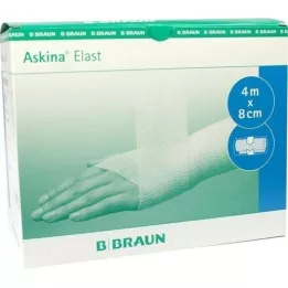 ASKINA Elast zavoj 8 cmx4 m celofaniran, 1 kom