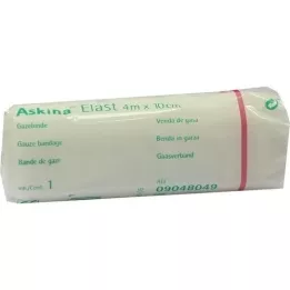 ASKINA Elastični zavoj 10 cmx4 m celofaniran, 1 kom