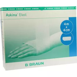 ASKINA Elastični zavoj 4 cmx4 m labav, 20 kom