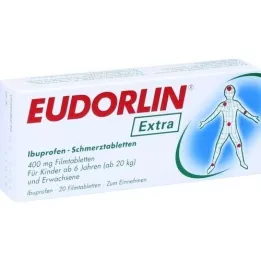 EUDORLIN extra ibuprofen tablete protiv bolova, 20 kom