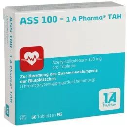 ASS Tablete 100-1A Pharma TAH , 50 sati