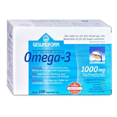 Zdravi oblik Omega-3 1000 mg Vega Soft kapsule (100 kom)