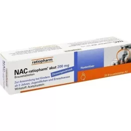 Nac-ratiopharm Akutni brokel za lemljenje kašlja od 200 mg