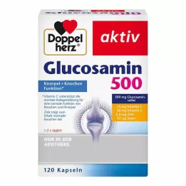 DOPPELHERZ Glukozamin 500 kapsula, 120 komada