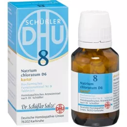 BIOCHEMIE DHU 8 natrijev kloratum d 6 tablo.karto, 200 ST