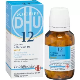BIOCHEMIE DHU 12 kalcijev sumporicum d 6 tablo.karto, 200 ST