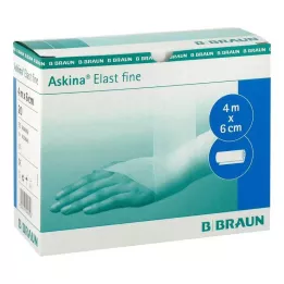 ASKINA Elast Fine Bandage 6 cmx4 m u slobodnom pakovanju, 20 kom