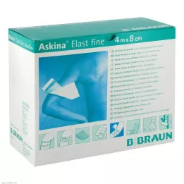 ASKINA Elast Fine Bandage 8 cmx4 m u slobodnom pakovanju, 20 kom