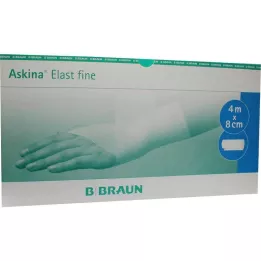 ASKINA Elast Fine Bandage 8 cmx4 m u slobodnom pakovanju, 100 kom
