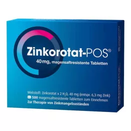 ZINKOROTAT POS gastrorezistentne tablete, 500 kom
