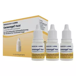 CORNEREGEL Tekuće kapi za oči, 3X10 ml