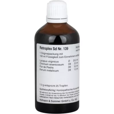 RETROPLEX SD br.139 kapi, 100 ml