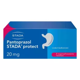 PANTOPRAZOL STADA protect 20 mg gastrorezistentne tablete, 7 kom