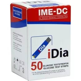 IDIA IME-DC Ispitne trake šećera u krvi, 50 sati