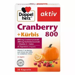 DOPPELHERZ Brusnica+Bundeva kapsule, 30 kom
