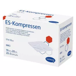 ES-KOMPRESSEN Steril 10x20 cm 12 puta velikog pakiranja, 20x5 ST