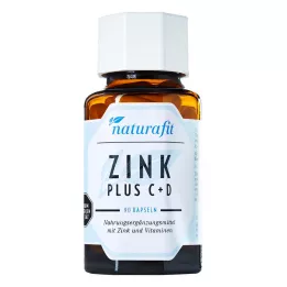 NATURAFIT Zinc Plus C+D kapsule, 90 kom