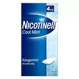 NICOTINELL Žvakaća guma Cool Mint 4 mg, 24 kom