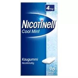 NICOTINELL Žvakaća guma Cool Mint 4 mg, 96 kom