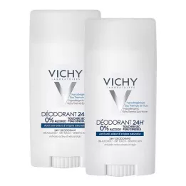 VICHY DEO Stick za umirenje kože, 2X40 ml