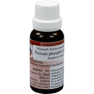 FERRUM PHOSPHORICUM D 60 razrjeđenje, 20 ml