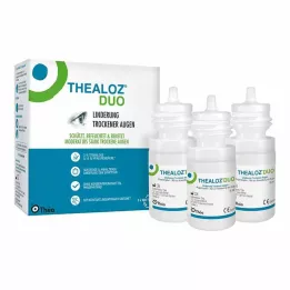 THEALOZ Duo kapi za oči, 3X10 ml