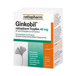 GINKOBIL-ratiopharm kapi 40 mg, 200 ml