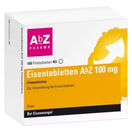 EISENTABLETTEN AbZ 100 mg filmom obložene tablete, 100 kom