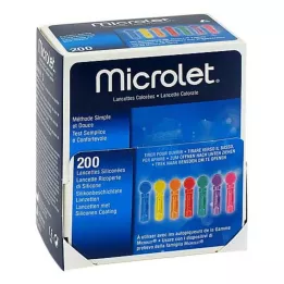 MICROLET Lancete u boji, 200 kom