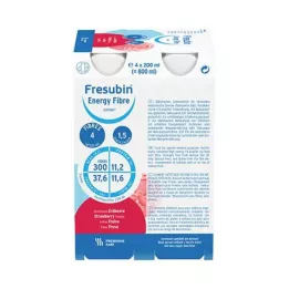FRESUBIN ENERGY Vlakna DRINK Boca za piće od jagoda 6x4x200 ml