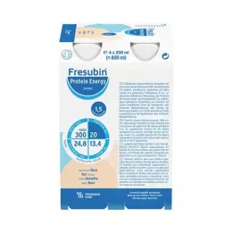 FRESUBIN PROTEIN Energy DRINK Boca za piće s orašastim plodovima, 4X200 ml