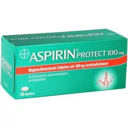 ASPIRIN Zaštitite 100 mg gastrointestinalnih tableta, 98 sati