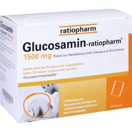 GLUCOSAMIN-RATIOPHARM 1500 mg Plv.z.H.e.L.z.Einn., 30 kom