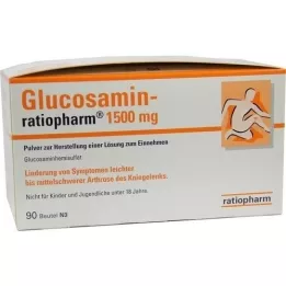 GLUCOSAMIN-RATIOPHARM 1500 mg Plv.z.H.e.L.z.Einn., 90 kom