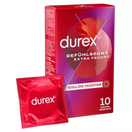 DUREX Feeling extra moist kondomi, 10 kom
