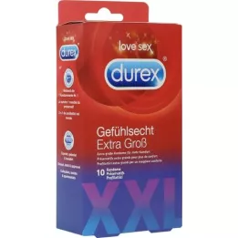 DUREX Senzorni ekstra veliki kondomi, 10 sati