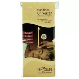 BIOSUN Svijeće za uši Traditional, 10 kom