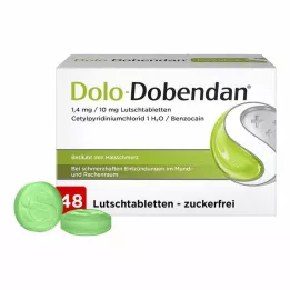 DOLO-DOBENDAN 1,4 mg/10 mg pastile, 48 kom