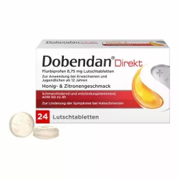 DOBENDAN Direkt Flurbiprofen 8,75 mg pastile, 24 kom